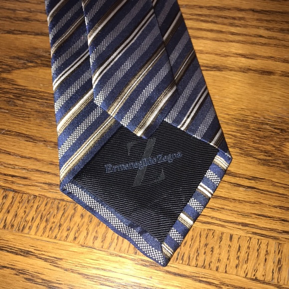 2 Ermenegildo Zegna Silk Neckties EUC! - Picture 7 of 9